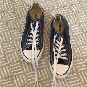 Navy Blue Converse All Stars